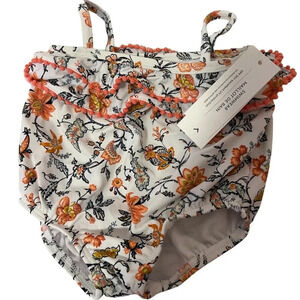 NWT Janie and Jack ruffled floral one piece